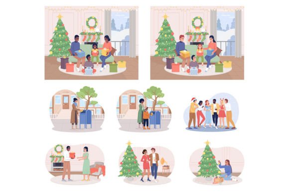 Christmas Celebration Graphics and Illustrations Review