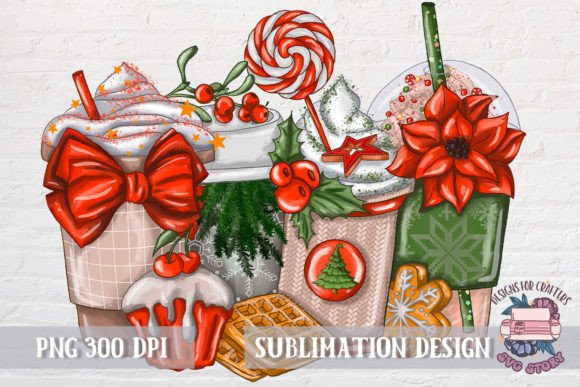 Christmas Coffee Graphics: Editorial Illustrations Review