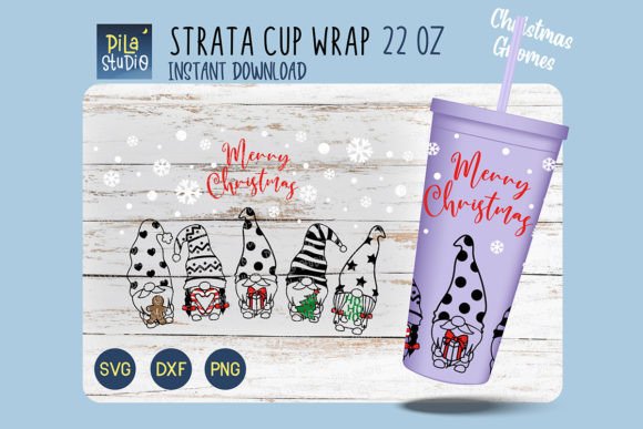 Christmas Gnomes Strata Cup Svg: Graphics Review