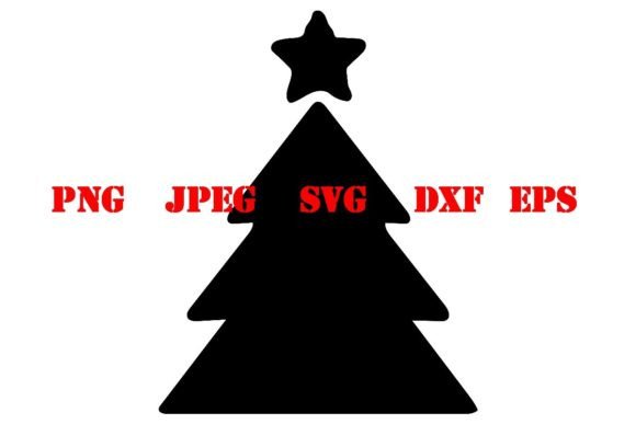 Christmas Tree Doodle Cutout: Editorial Graphics & Illustrations