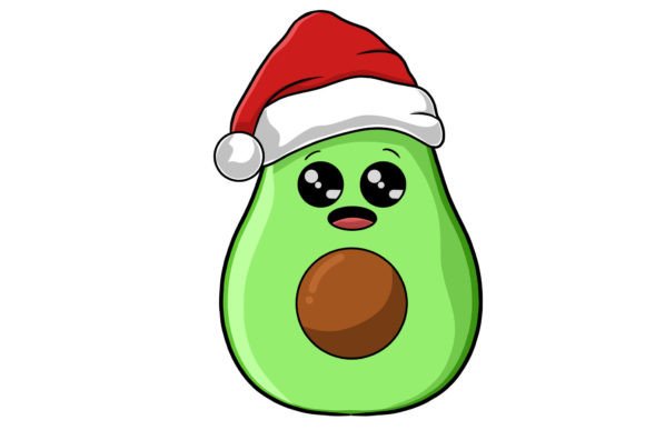 Cute Christmas Character Avocado: An Embroidery Review