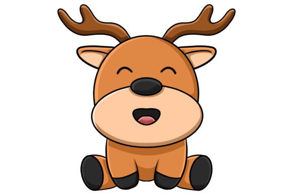 Cute Christmas Deer Graphics: Festive Illustrations Review