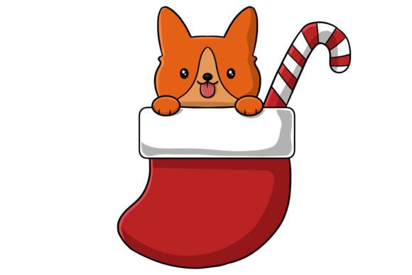 Cute Christmas Dog Graphics & Illustrations Review