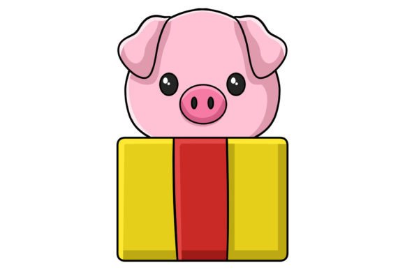 Cute Christmas Pig Graphics: Festive Illustrations Review