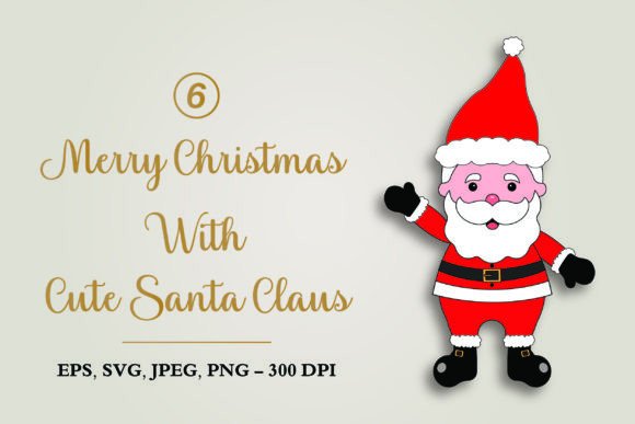 Funny Santa Graphics: Cute Illustrations for Branding