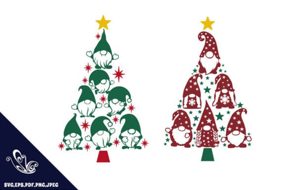 Gnomes Christmas Tree: An Embroidery Design Review