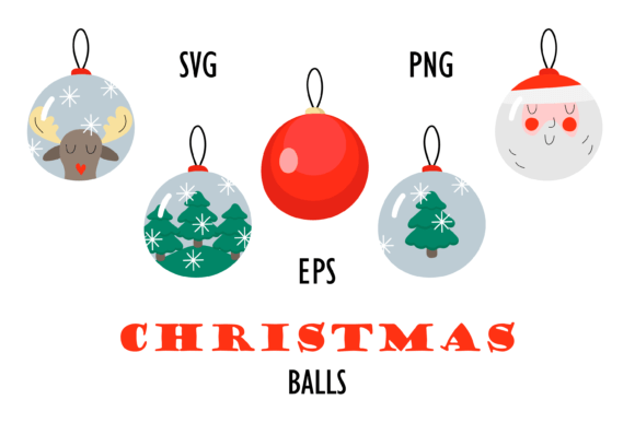Merry Christmas Balls SVG: Graphics & Illustrations Review